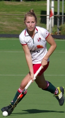 A third year business student and top-level sports athelete at Tilburg who has been selected for England’s National Hockey team